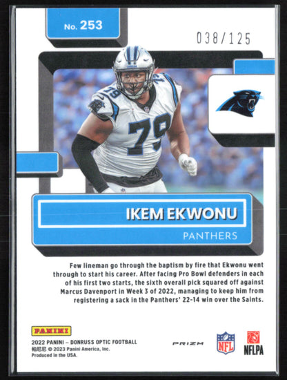 Ikem Ekwonu RC No Huddle /125
