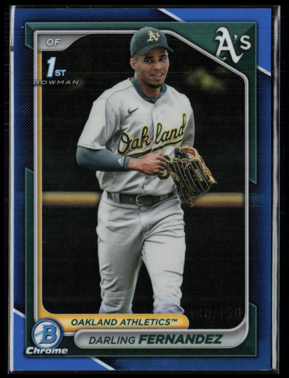 Darling Fernandez 1st Bowman Blue Refractor /150