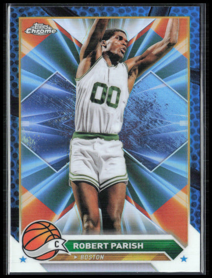 Robert Parish Blue Basketball Parallel