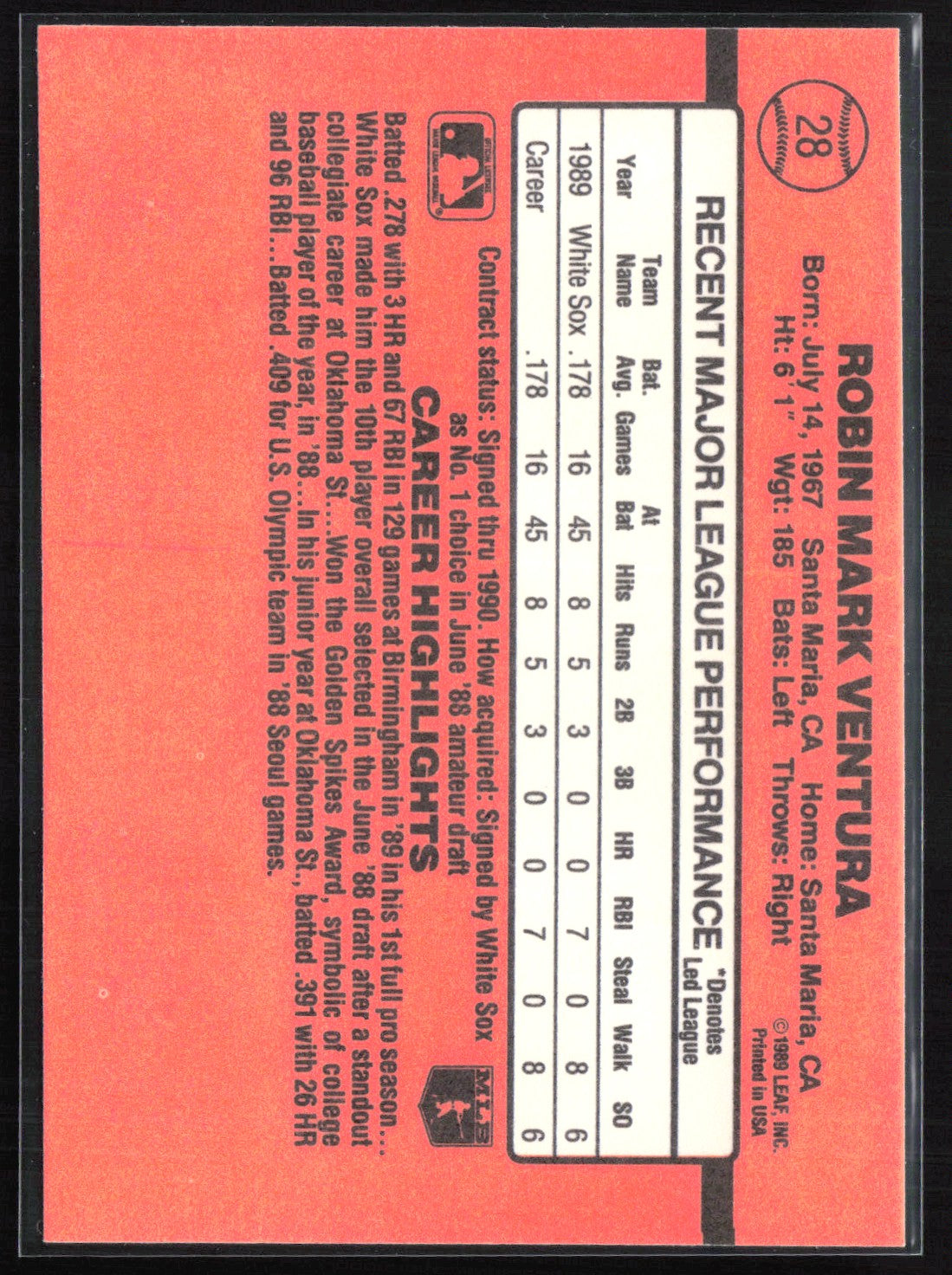 Robin Ventura RC
