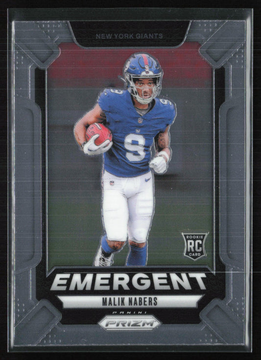Malik Nabers RC Emergent
