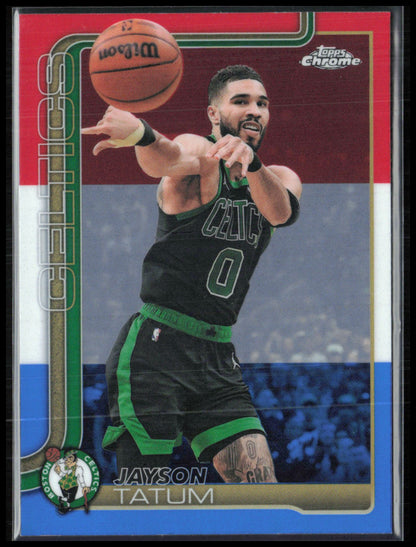 Jayson Tatum RWB Refractor