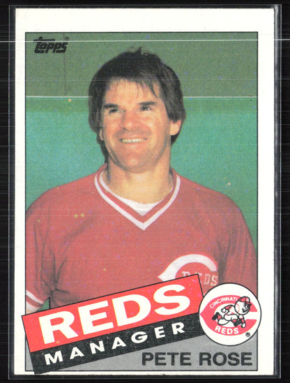 Pete Rose 1985 Topps Checklist