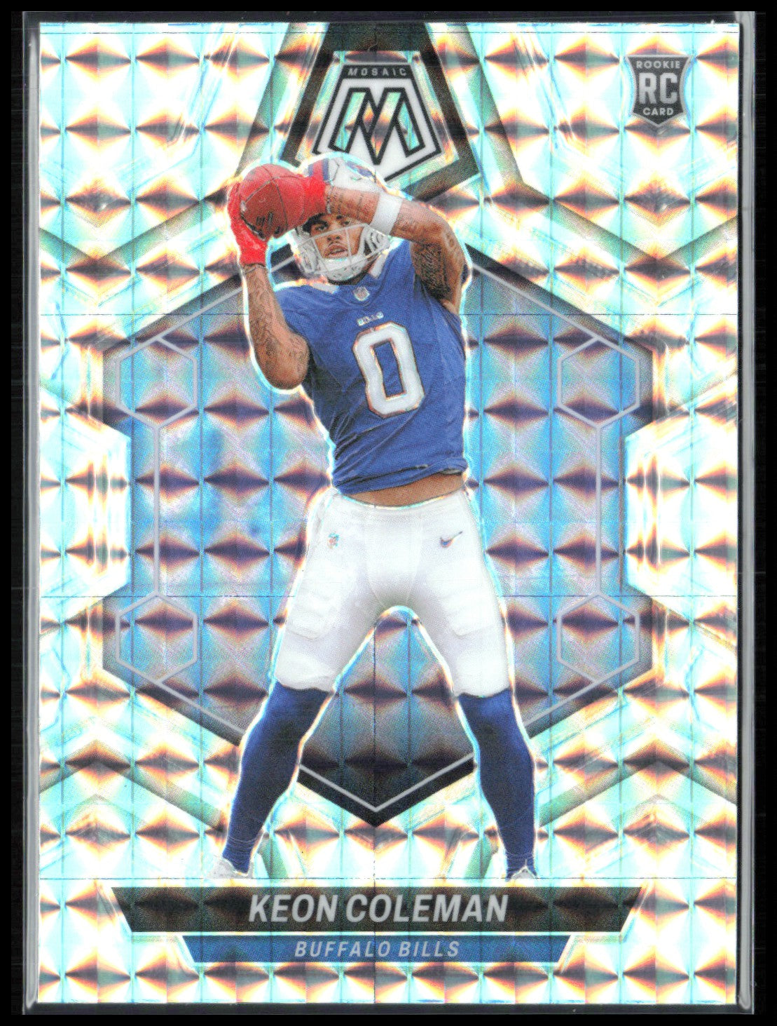 Keon Coleman RC Mosaic