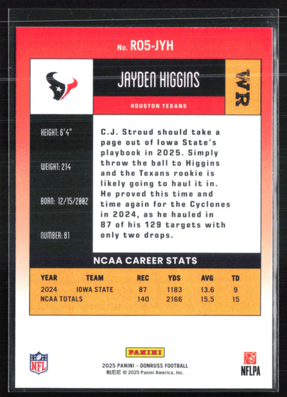 Jayden Higgins RC