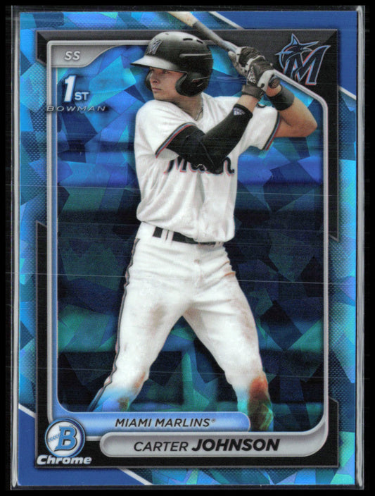 Carter Johnson 1st Bowman Sapphire