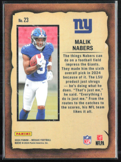 Malik Nabers RC Notoriety
