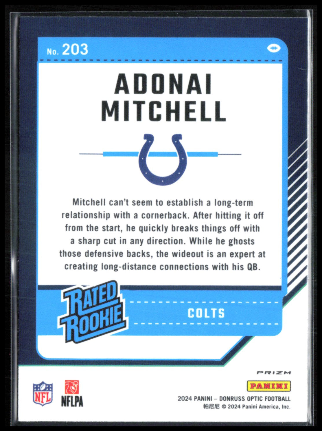 Adonai Mitchell RC Purple Shock
