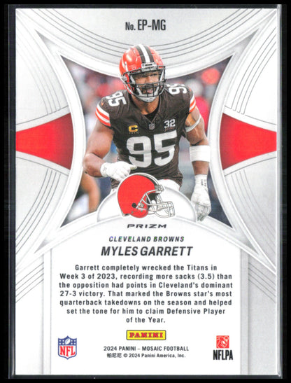 Myles Garrett Mosaic Prizm
