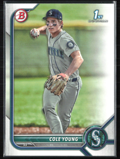 Cole Young 1st Bowman Prospects