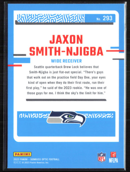 Jaxon Smith-Njigba RC Optic Rated Rookie