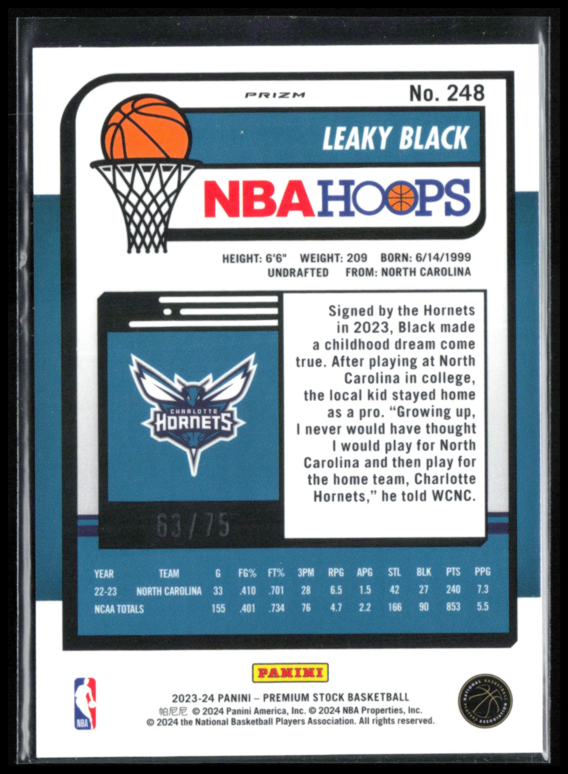 Leaky Black RC Blue Pulsar /75