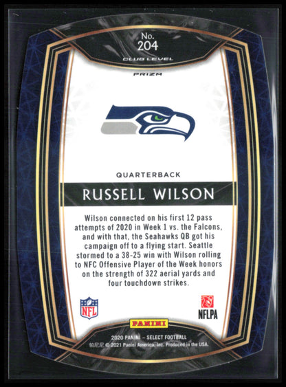 Russell Wilson Red Die-Cut