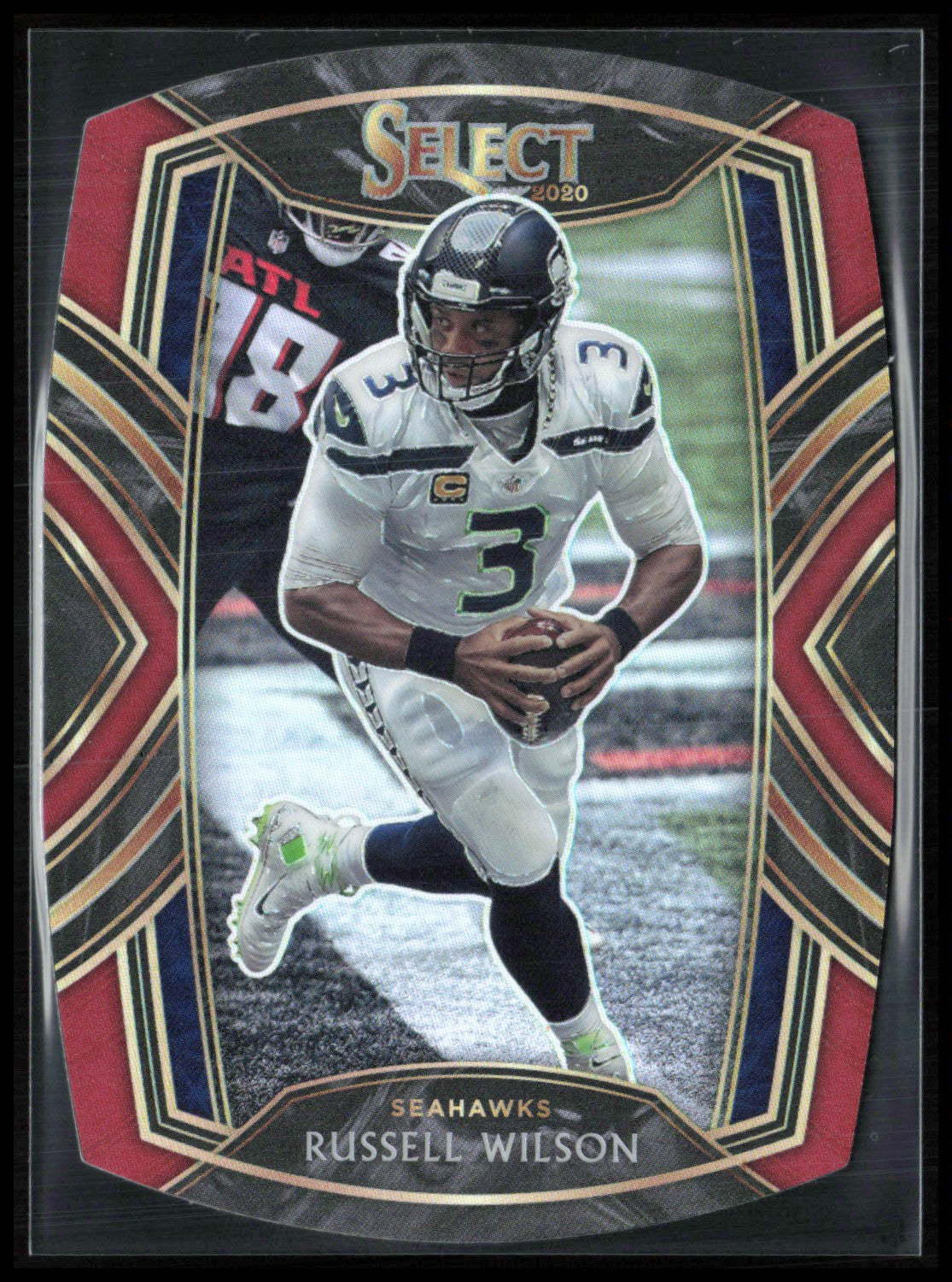 Russell Wilson Red Die-Cut