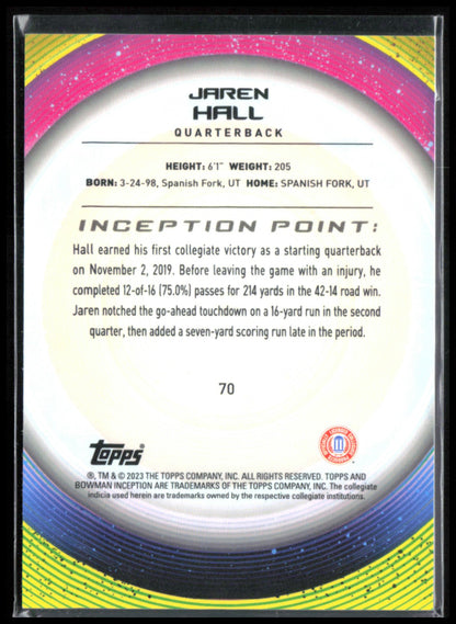 Jaren Hall /199 Inception Point