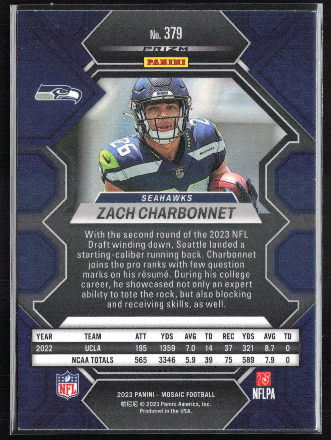 Zach Charbonnet RC