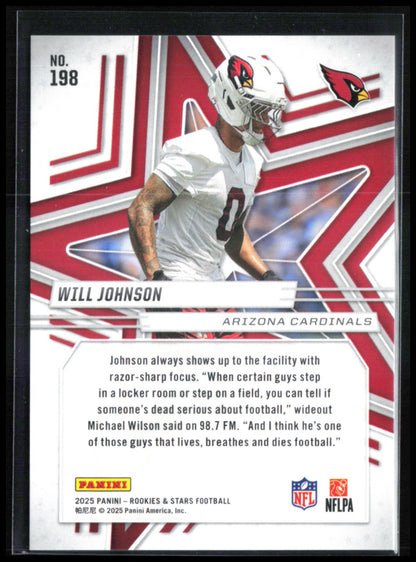 Will Johnson RC Red /49