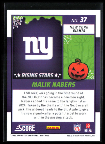Malik Nabers RC Pumpkins