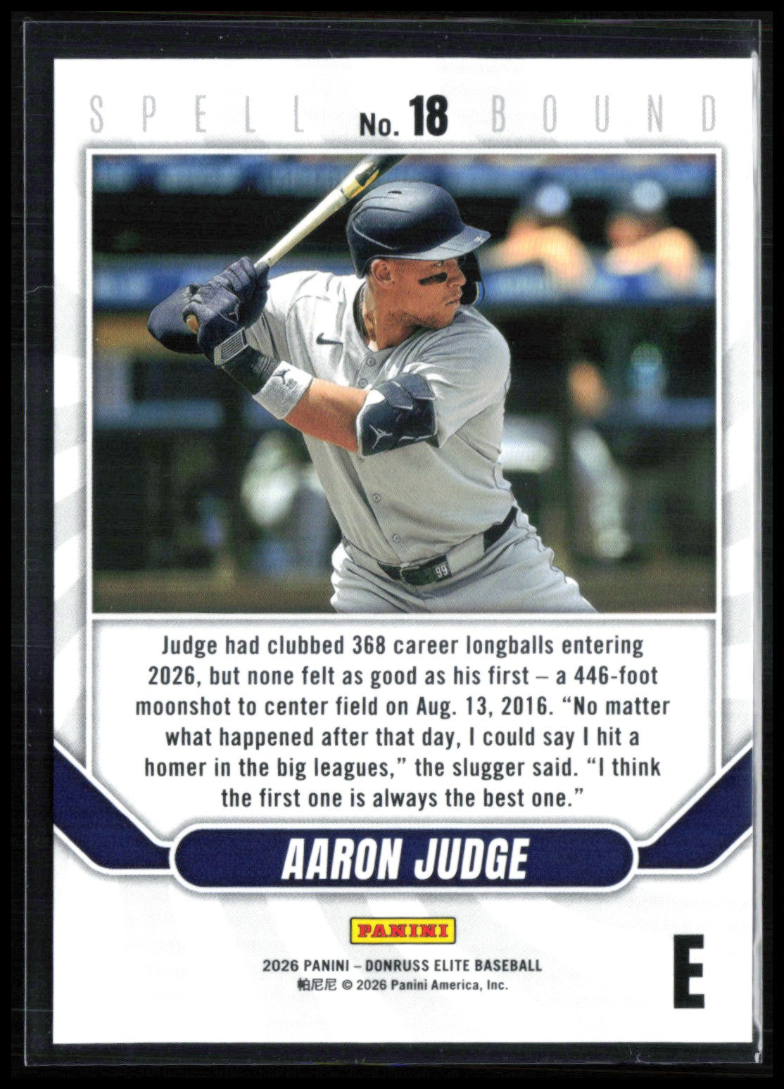 Aaron Judge Spellbound E