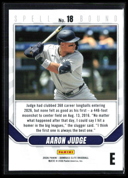 Aaron Judge Spellbound E