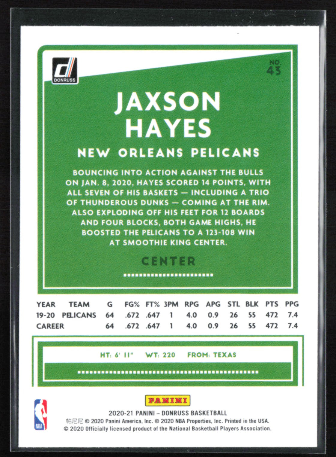 Jaxson Hayes Orange Laser