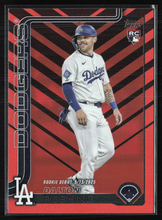 Dalton Rushing RC Orange Black Debut