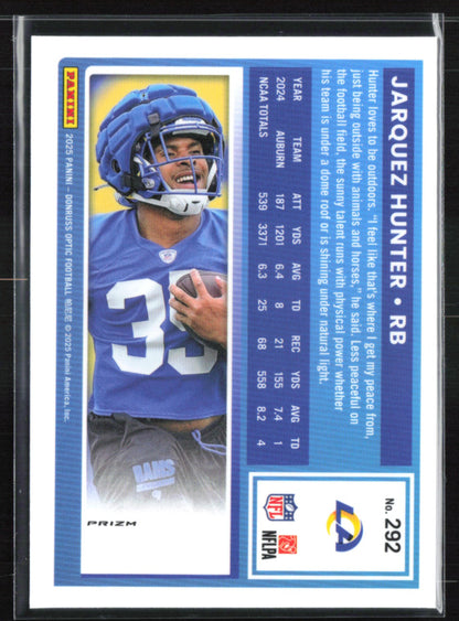 Jarquez Hunter RC Purple Shock