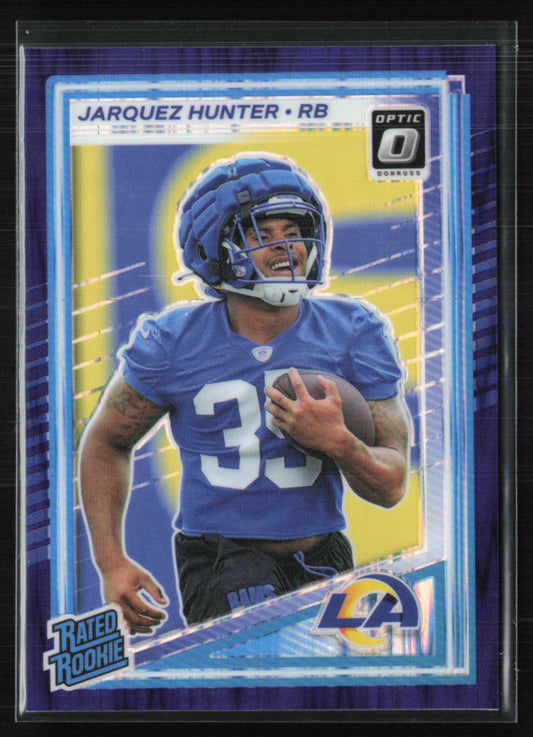 Jarquez Hunter RC Purple Shock