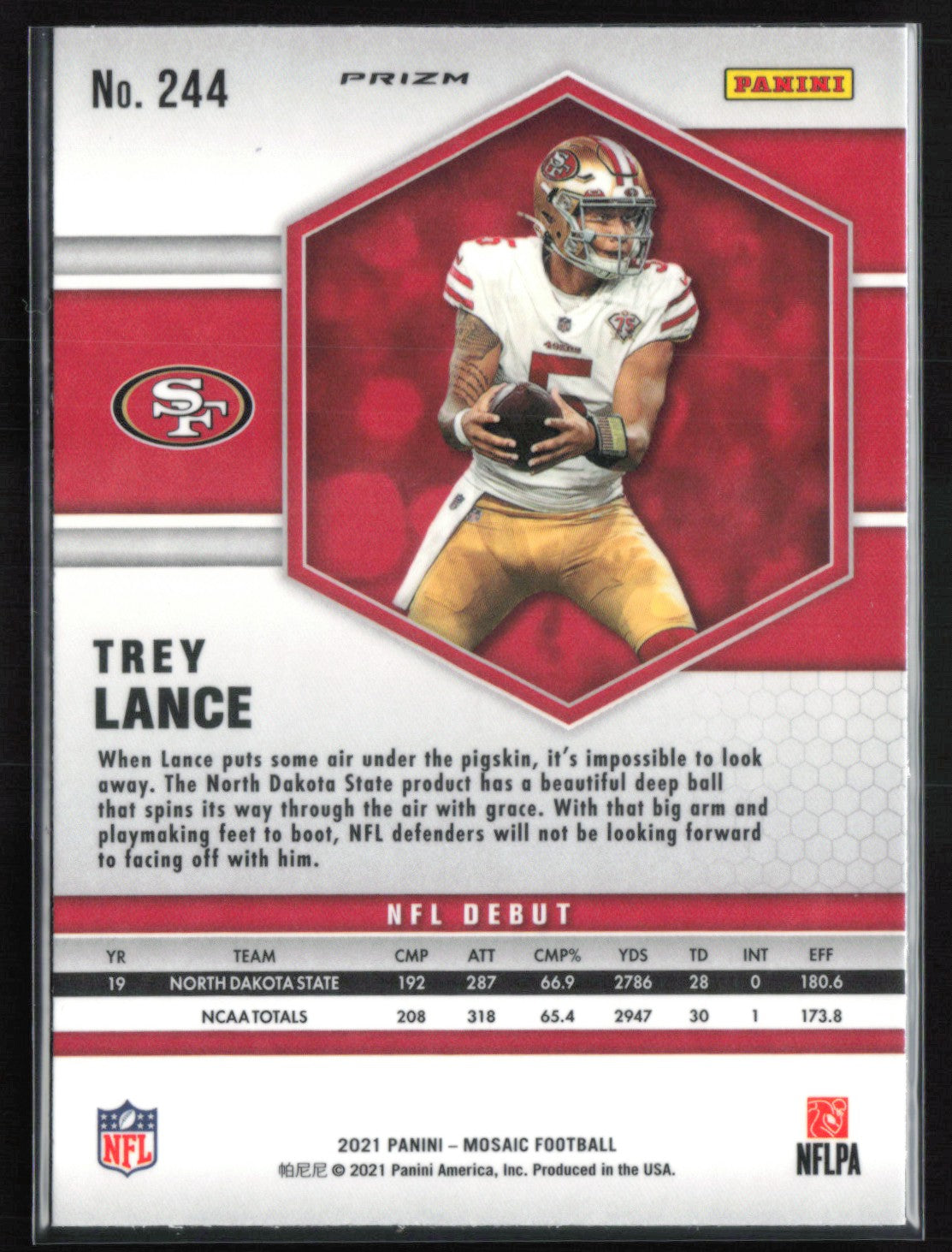 Trey Lance RC Pink Camo