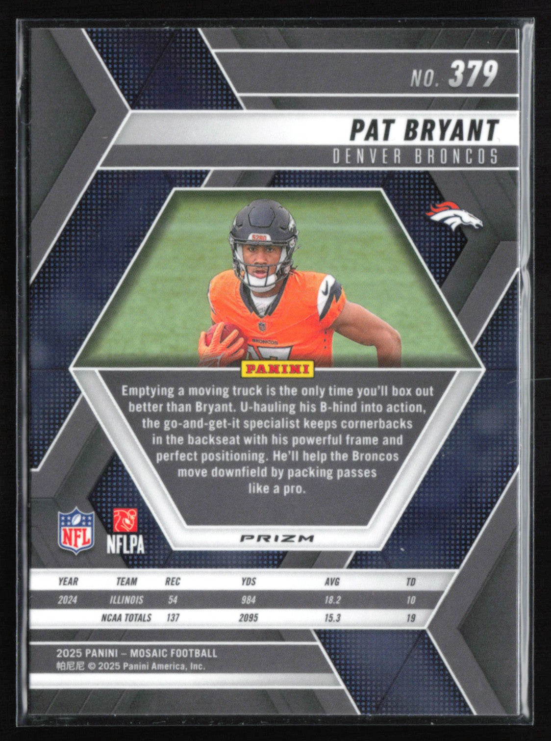 Pat Bryant RC Mosaic