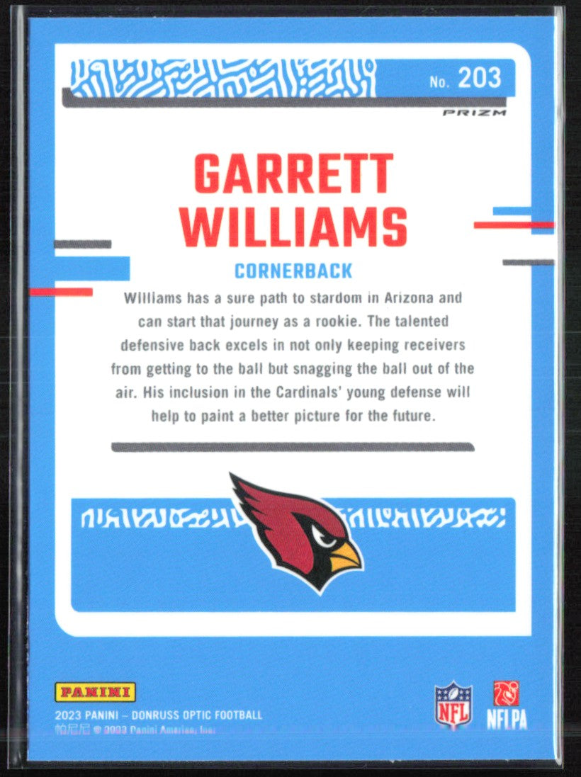 Garrett Williams RC Green Velocity
