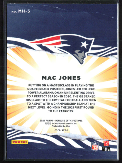 Mac Jones RC My House