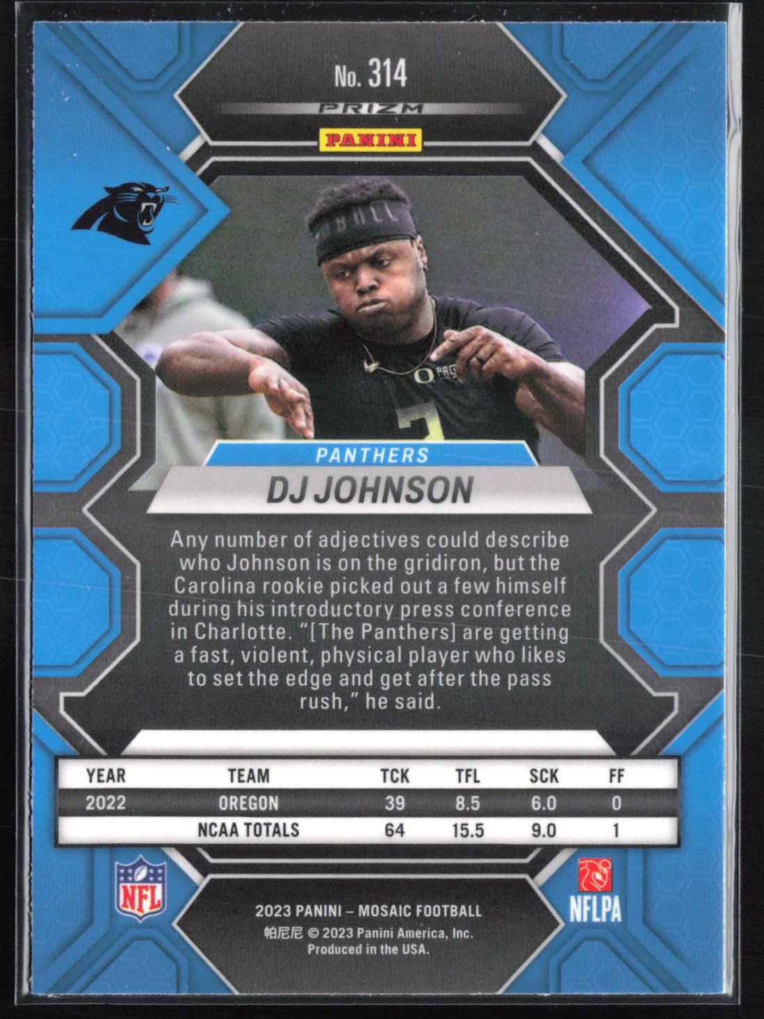 DJ Johnson RC Blue Reactive