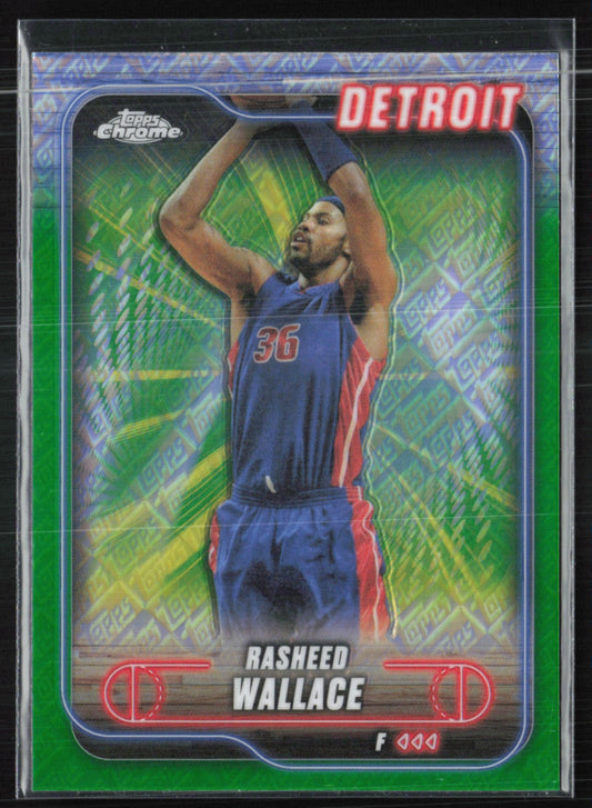 Rasheed Wallace Green Logofractor