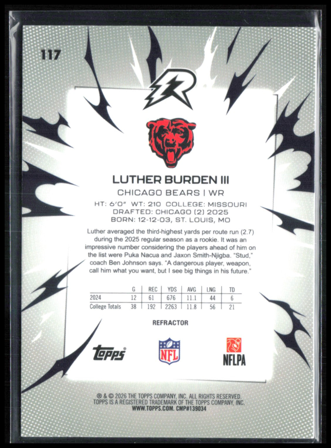 Luther Burden III RC Refractor