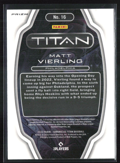 Matt Vierling RC Silver