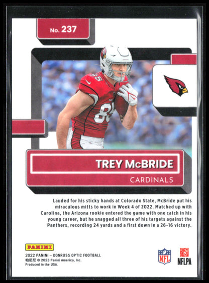 Trey McBride RC Optic