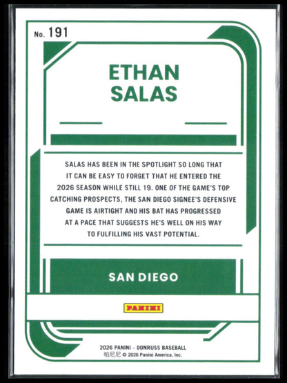 Ethan Salas Rated Prospect