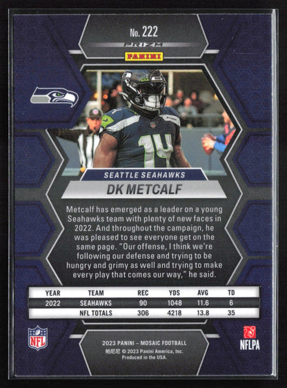 DK Metcalf Green Mosaic