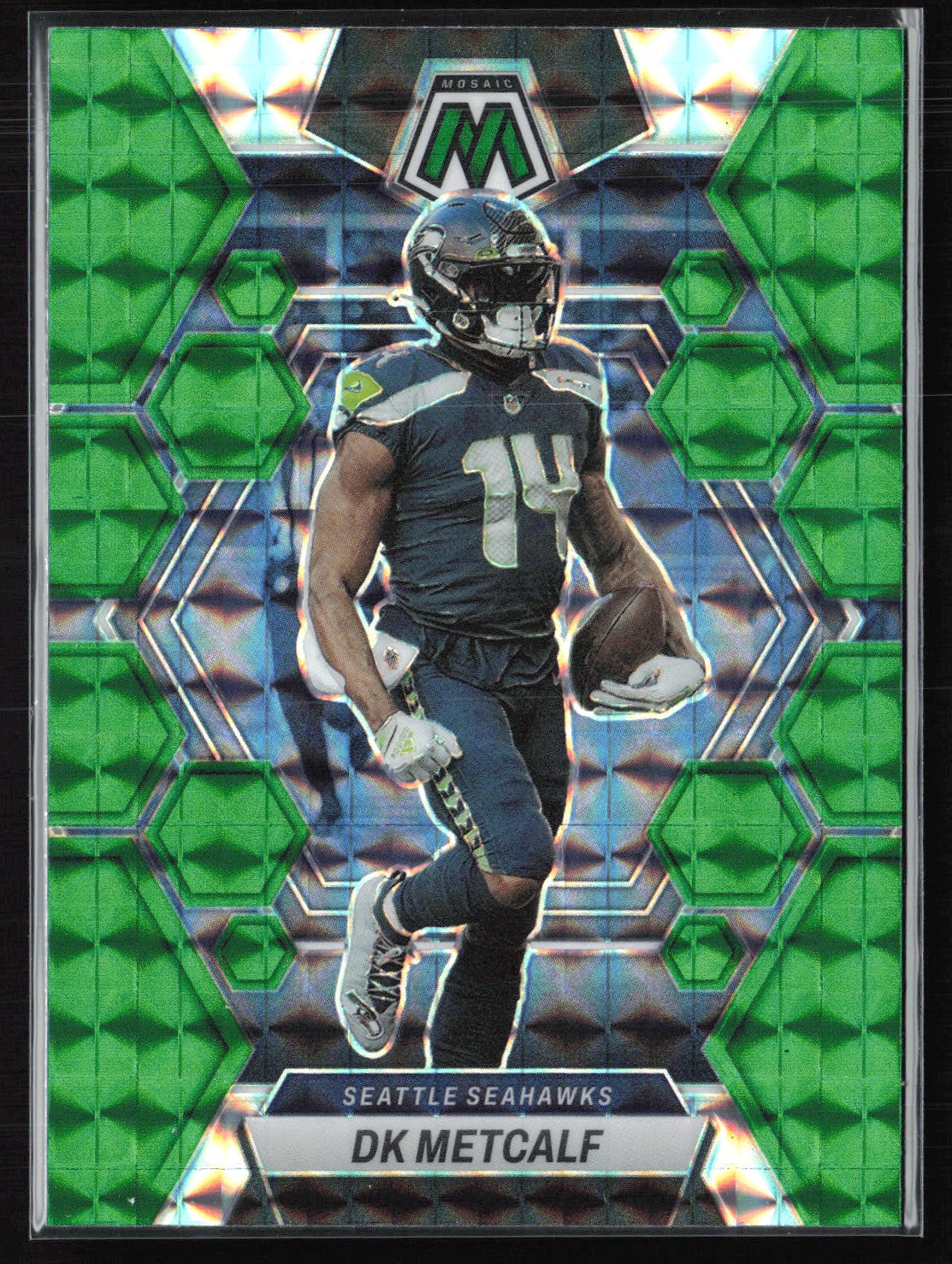 DK Metcalf Green Mosaic