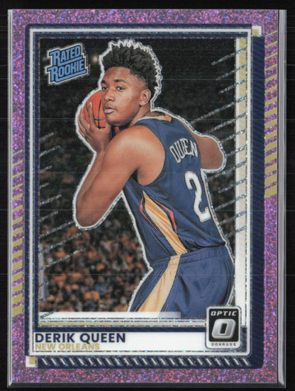 Derik Queen RC Pink Glitter /275 Rated Rookie