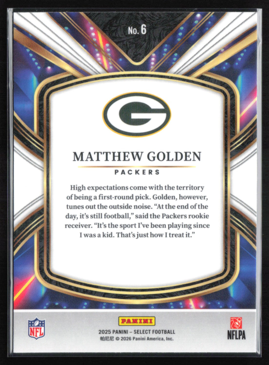 Matthew Golden RC Future