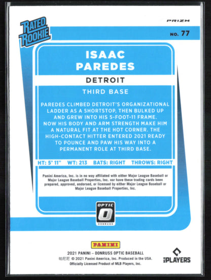 Isaac Paredes RC Pink Holo
