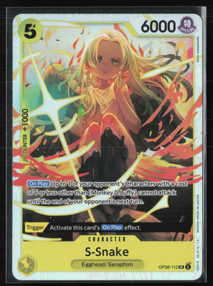S-Snake Two Legends Super Rare (One Piece)