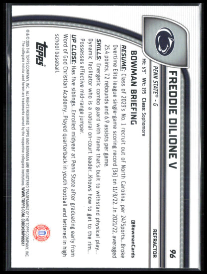 Freddie Dilione Refractor