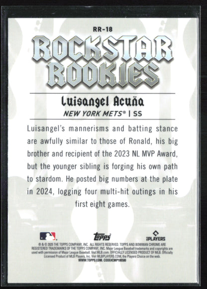 Luisangel Acuna RC