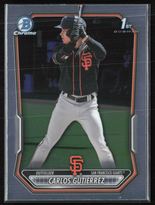 Carlos Gutirrez 1st Bowman Chrome