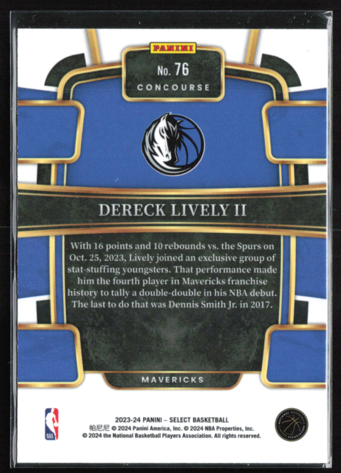 Dereck Lively II RC