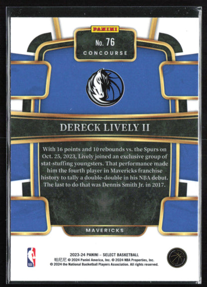 Dereck Lively II RC