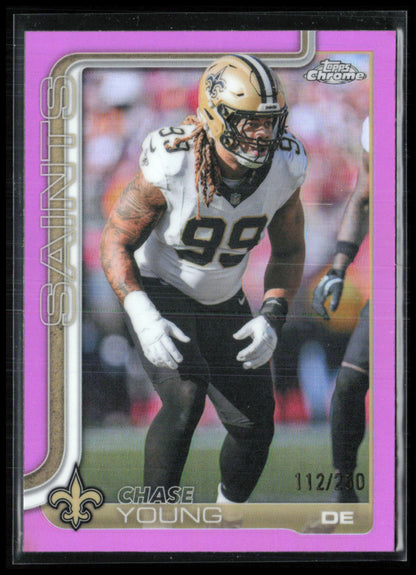 Chase Young Pink Refractor /250